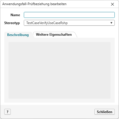 dialog-pruefbeziehung-uc Bearbeitungsdialog einer Prüfbeziehung