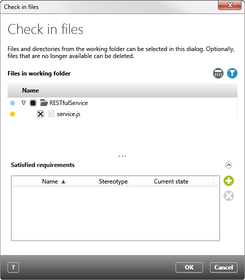 Dialog “Check In” › microTOOL Hilfeseiten