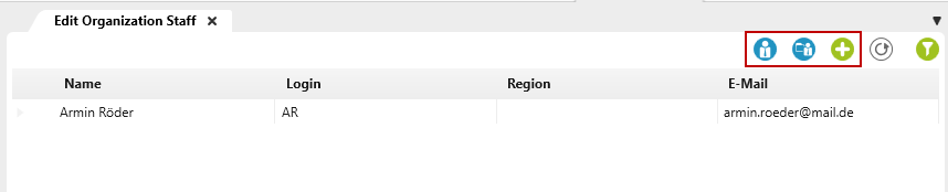 The options for adding more employees are highlighted in red The options for adding more employees are highlighted in red